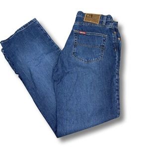 Polo Ralph Lauren Vtg Saturday High Rise Jeans Women's 30x32 Logo Patch